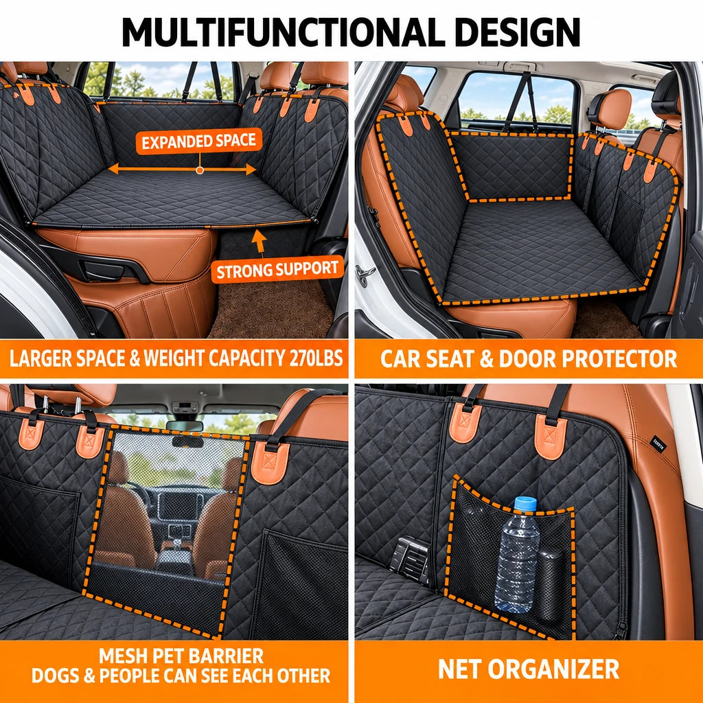 Waterproof Dog Car Seat Hammock